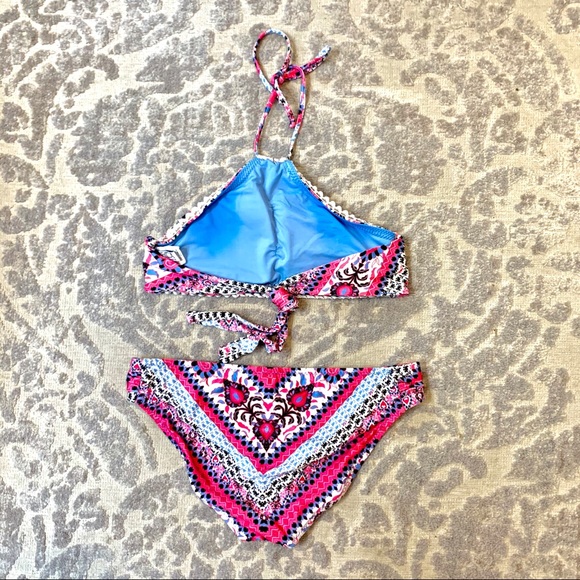 BECCA Secret Garden High Neck Bikini - Picture 3 of 4